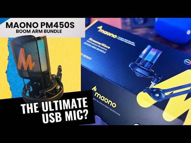 The Ultimate USB Mic? Maono PM450S Full Review and Setup Guide