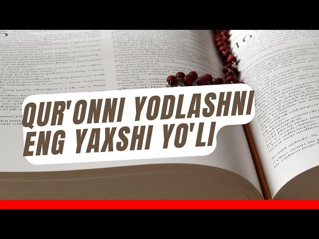 Siz kutgan suhbat..Qur'on yodlash uslublari haqida. Eng yaxshi uslub qaysi?Sizning uslubingiz qaysi?