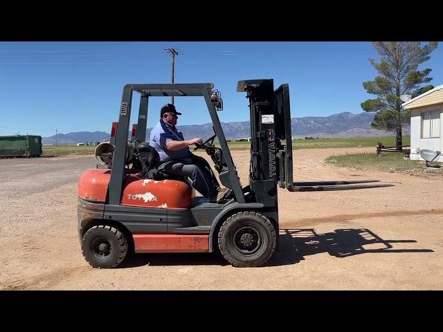 Lot 161 - Toyota Forklift Gas & Propane