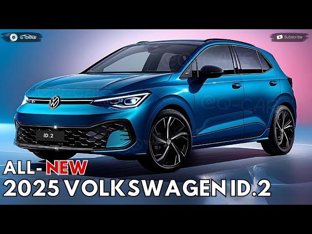 2025 Volkswagen ID.2 Unveiled - The Best Affordable Family Compact SUV !!