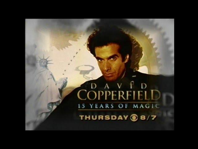 David Copperfield 15 Years of Magic TV Commercial Ad