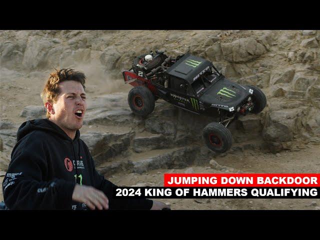 2024 KING OF HAMMERS QUALIFYING, JUMPING BACK DOOR IN THE TROPHY JEEP | CASEY CURRIE VLOG