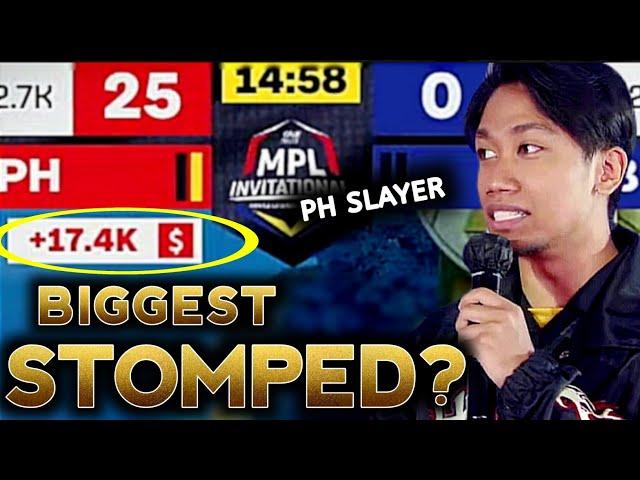 This might be the "Biggest Stomped" in MLBB History | HOMEBOIS vs RSG PH