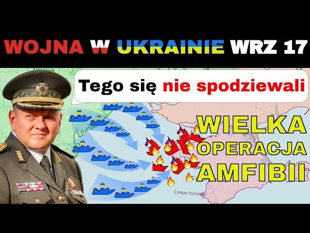 17 WRZ: KRYM PŁONIE. Ukraińcy WYPARLI ROSJAN Z PLATFORM WIERTNICZYCH. | Wojna w Ukrainie Wyjaśniona