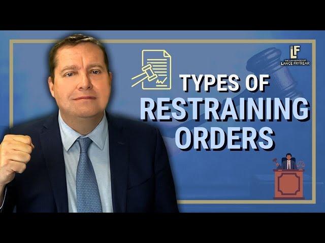 The Different Kinds of Restraining Orders | Washington State Attorney