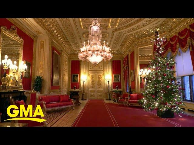 A look at a royal Christmas celebration at Windsor Castle