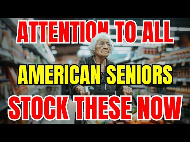 15 Emergency Foods for Seniors You Must Stockpile Now