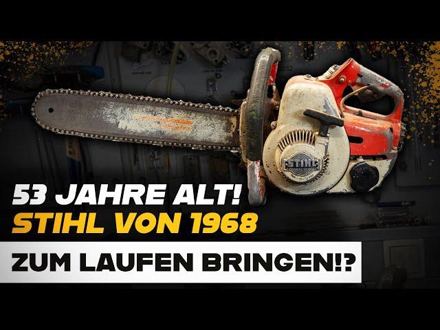 Läuft der Kettensägen-Oldtimer noch? | STIHL 08S reparieren