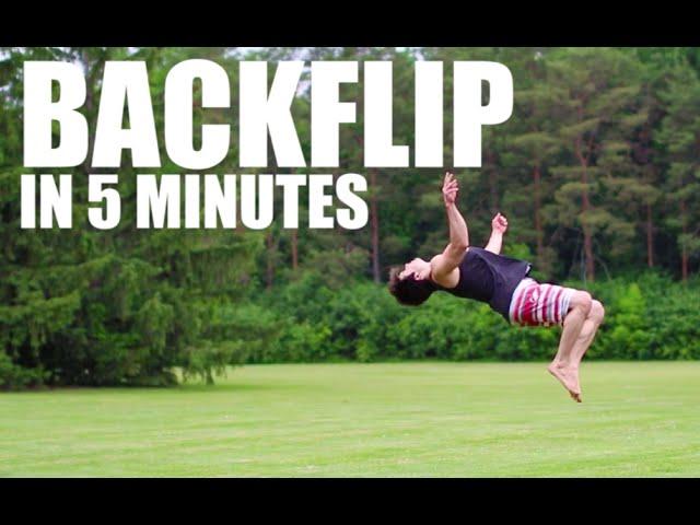 Learn How to Backflip in 5 Minutes | ASAP