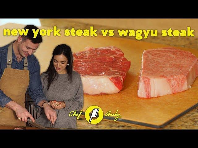 $300 Wagyu Steak vs $14 Steak // Chef Andy