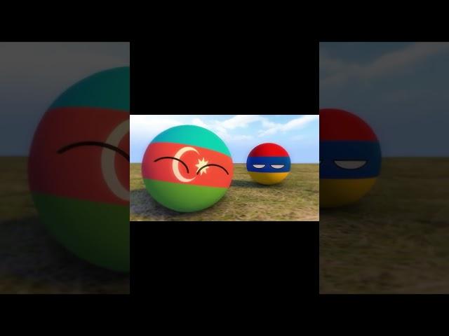 Top 4  ||  Turkic Country's ||  3D countryball edit