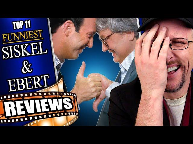 Top 11 Funniest Siskel and Ebert Reviews - Nostalgia Critic