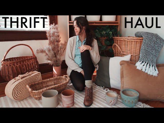 massive home decor thrift haul | my pinterest dreams on a budget