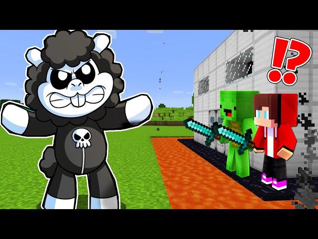 The Most Secure House vs BABA CHOPS - Minecraft gameplay by Mikey and JJ (Maizen Parody)