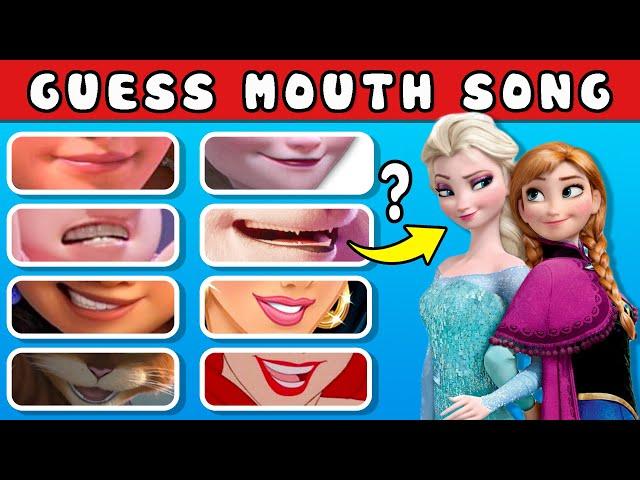 Where Is Mouth Song ? | Guess The Disney Song ? Netflix Put In Boots Quiz, Sing 2, Mario Bros. Voice