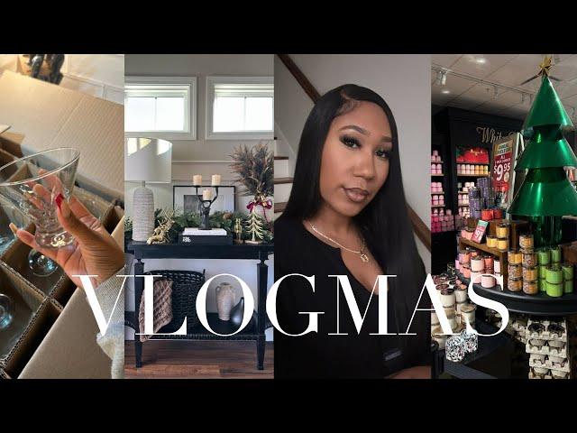 VLOGMAS | BBW CANDLE HAUL, MORE FRIENDSMAS PREPPING, TRYING TO DO IT ALL, QUICK CLEAN WITH ME + MORE