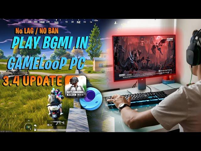 How to run BGMI on PC with Emulator | GameLoop 32bit | NO BAN | Smart Keymapping