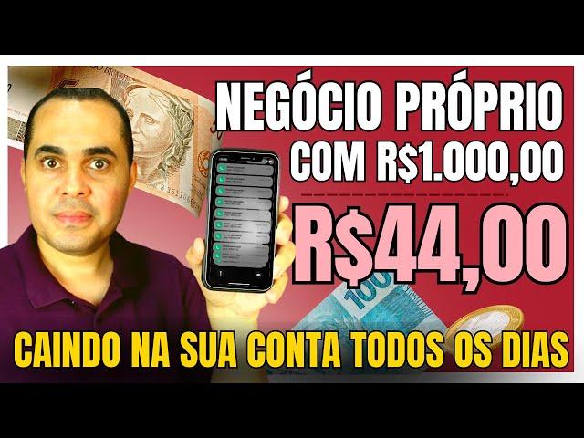 Crie um negócio com R$1.000,00 para trabalhar em casa nas horas vagas! Sem Shopee e estoque