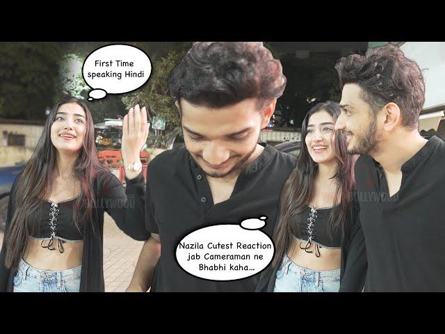 EXCLUSIVE : Munawar Faruqui Night Out with girlfriend Nazila Sitaishi | Bhabhi Ji …..