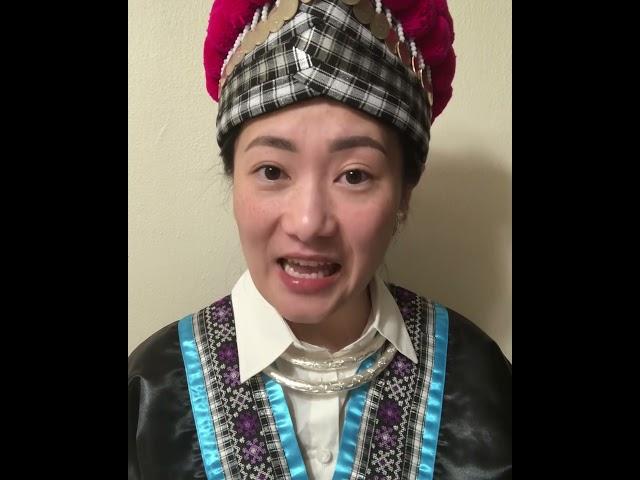 3 HMONG TV | Mai Neng Vang poem for Hmong for Biden Celebration.