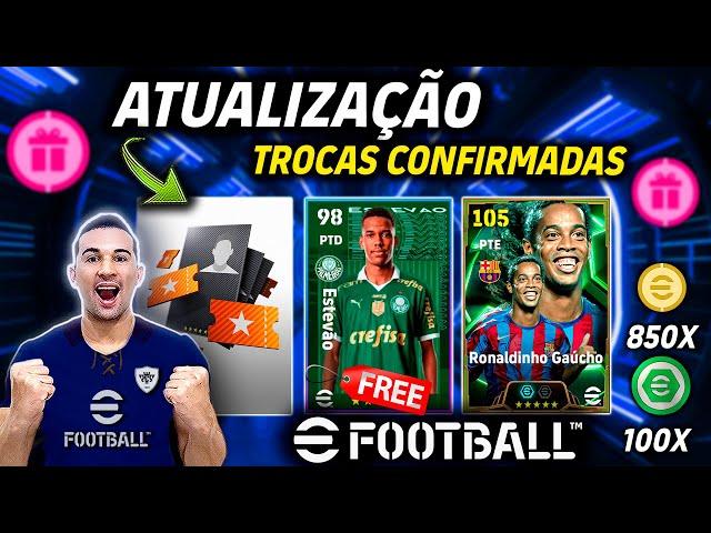 ATUALIZAÇÃO! TROCAS CONFIRMADAS, SUPER BOX DE ÉPICOS GRÁTIS NO NOVO EFOOTBALL 2025 MOBILE