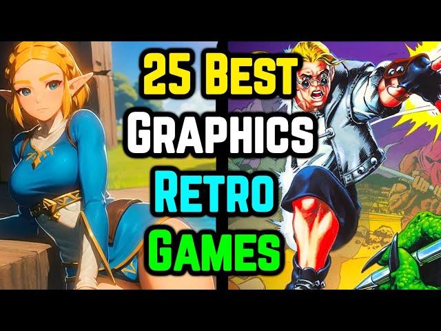 Top 25 Retro Games with Stunning Visuals: A Pixel-Perfect Exploration