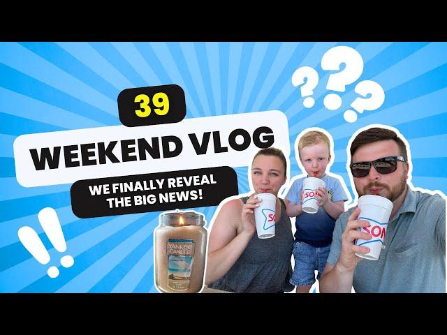 Weekend Vlog 39 | We Finally Reveal the Big News | Amanda's Family Comes to Tennessee