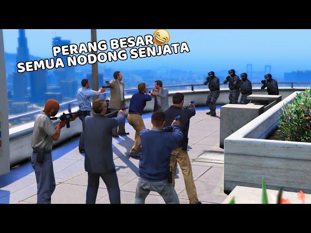 MISI EPIC PERANG BESAR DI GTA 5 - GTA 5 STORY