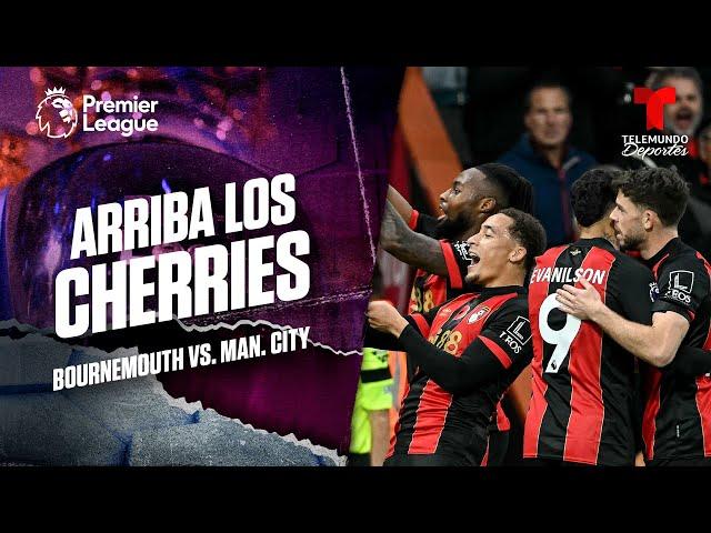 Gol de Semenyo, sorprenden al City - Bournemouth vs. Man. City | Premier League | Telemundo Deportes