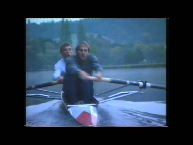 1990 Pinsent and Redgrave very short clip in training