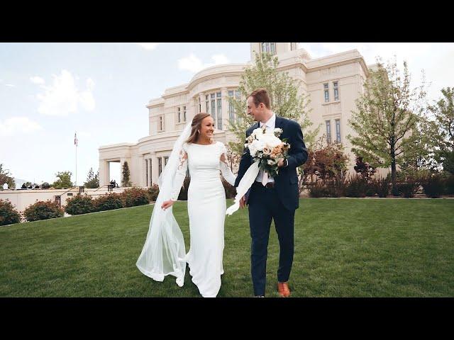 Katrina + Zach's LDS Temple Wedding and Reception