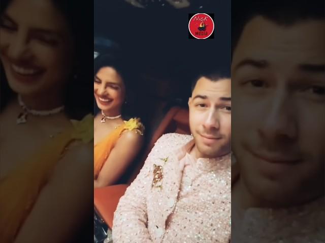 #priyankachopra with #nickjonas at #ambaniwedding #ambani #priyanka #love #couple #romantic #funny