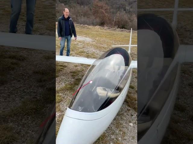 70 кг! Самый легкий планер в мире.