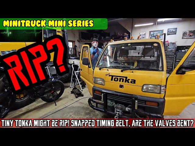 RIP tiny Tonka? Give Jeffro a hand to see if we can revive his mini! 2 minis for sale, Pattys rest.