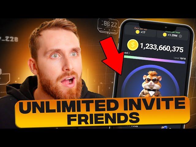 Hamster Kombat UNLIMITED Invite Friends TUTORIAL 2024