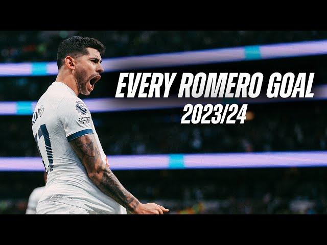 EVERY CRISTIAN ROMERO GOAL // HIGHEST SCORING PREMIER LEAGUE DEFENDER 2023/24