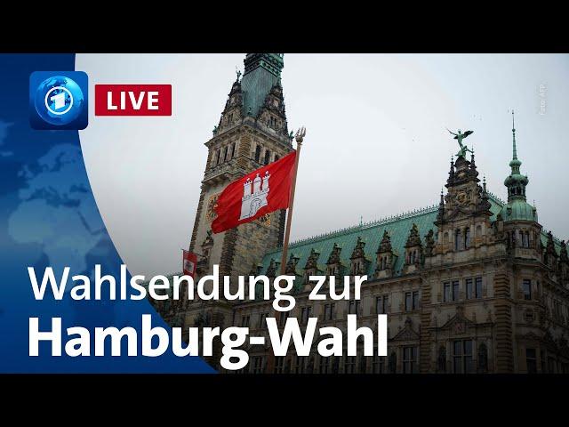 Hamburger Bürgerschaftswahl 2025 live: ARD-Wahlsendung zur Abstimmung