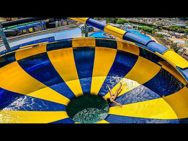 Surreal WaterSlides at Aquaparc Le Bouveret 