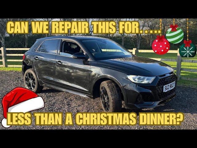 WE BOUGHT A DAMAGED AUDI AND GOT VIDEO FOOTAGE OF THE CRASH