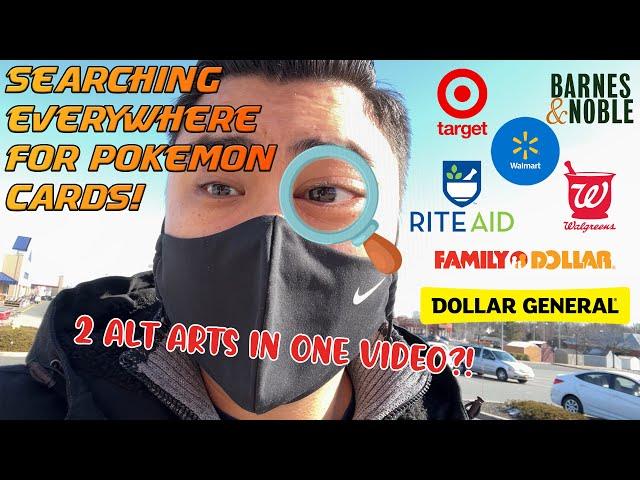 SEARCHING EVERYWHERE FOR POKÉMON CARDS! | Pokemon | Pokemon Card Hunt!