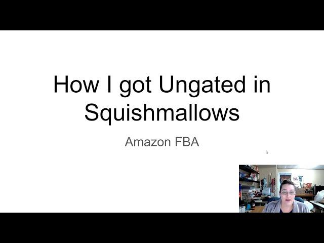 How I got Ungated in Squishmallows ~ Amazon FBA ~ Dec 2021