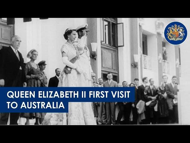 Queen Elizabeth II's first visit to Australia