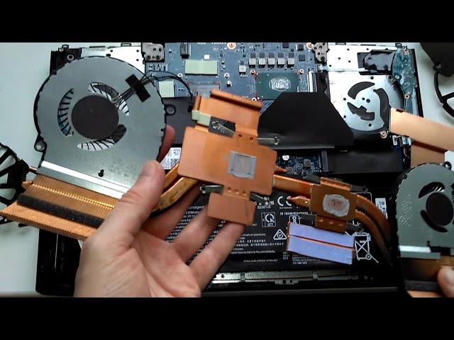 HP Omen 15 Disassembly l Hp Omen Thermal paste replacement l Omen Fan Cleaning l Omen upgrade