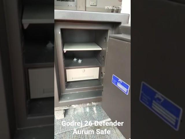 Godrej Defender Aurum Safe Locker video #architect #homesafety #furniture #banklocker #disighnerbang