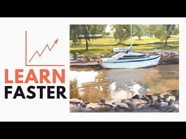 How to Learn Watercolor Fast - Matthew White