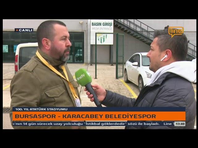 Bursaspor - Karacabey Belediyespor maç önü