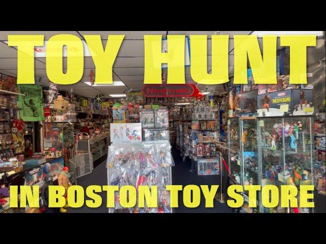 TOY HUNTING VINTAGE AND MODERN TOYS AT A BOSTON AREA TOY STORE!