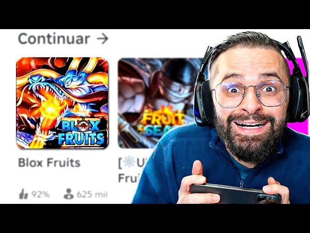 Finalmente o Dia CHEGOU MOSTREI A NOVA ATUALIZAÇÃO do BLOX FRUITS