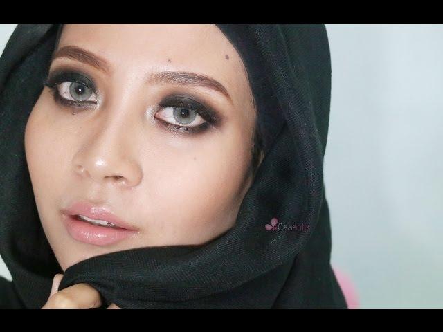 Intense smokey eyes makeup tutorial