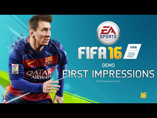 Fifa 16 Demo Review - First Impressions! (Fifa 16 Gameplay)